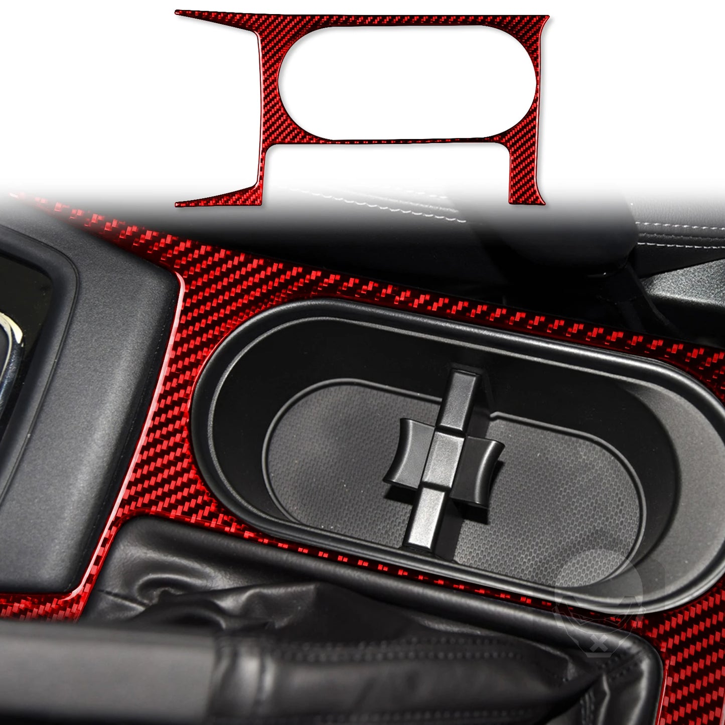 For Subaru Forester 2013 2014 2015 2016 2017 2018 Accessories Carbon Fiber Interior Central Control Gear Trim Sticker