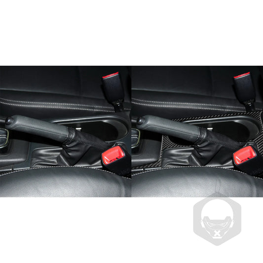 For Subaru Forester 2013 2014 2015 2016 2017 2018 Accessories Carbon Fiber Interior Central Control Gear Trim Sticker