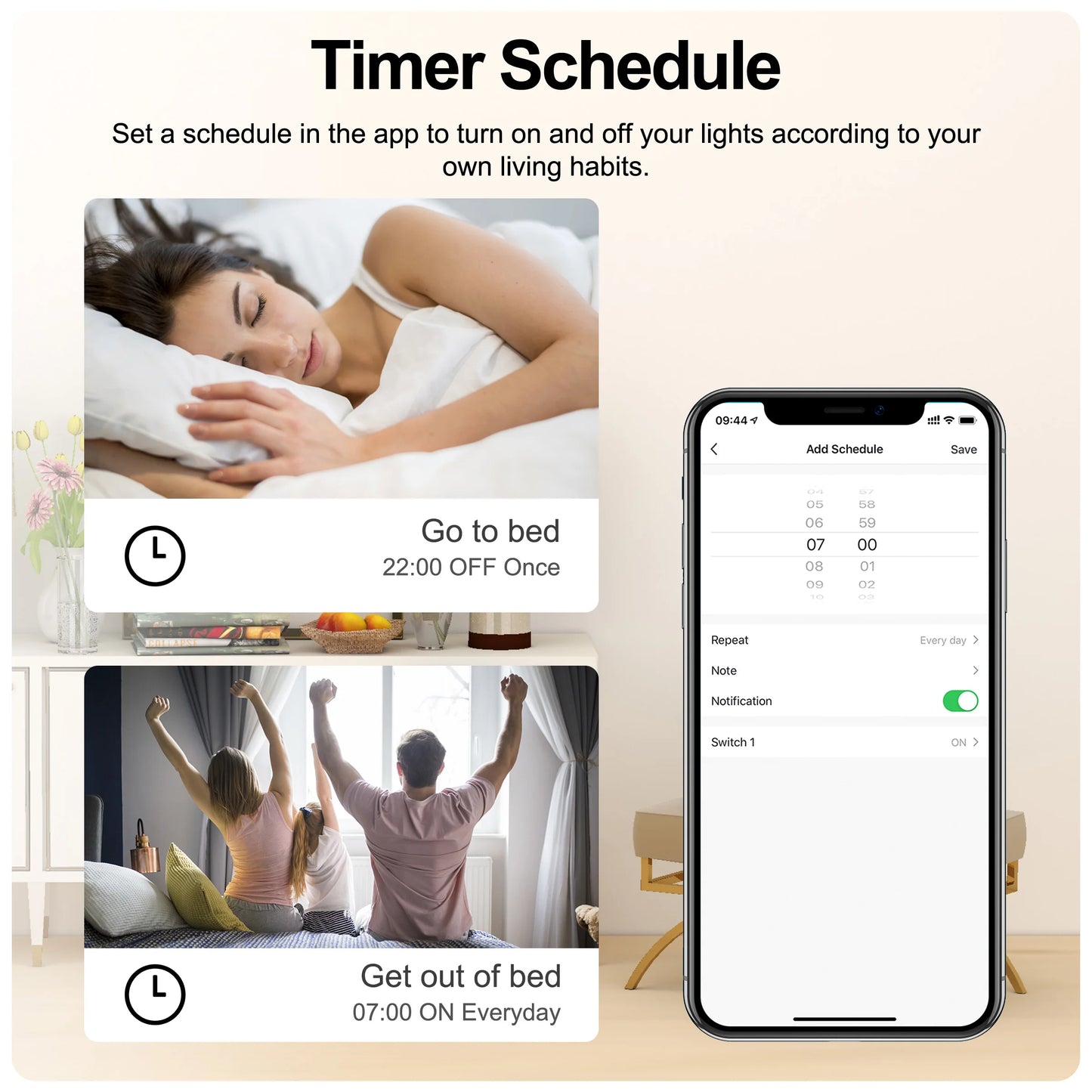 GIRIER Tuya Smart Wifi Switch Module with Energy Metering 2 Way Control Function 16A Works with Alexa Google Home Yandex Alice