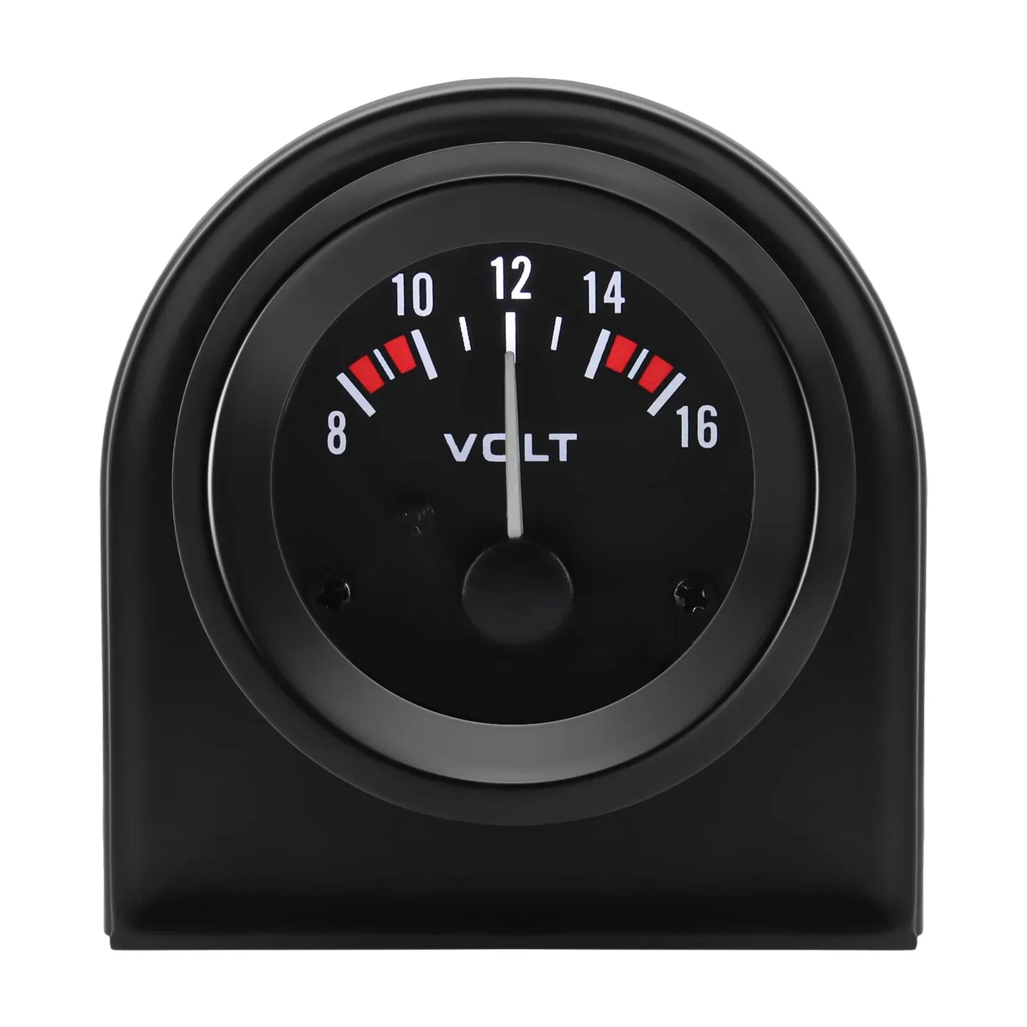 52MM Oil Pressure Gauge Water Temperature Oil Temp Voltmeter Fuel Level Meter with Bracket Pod Holder For 12V Universal Vehicle