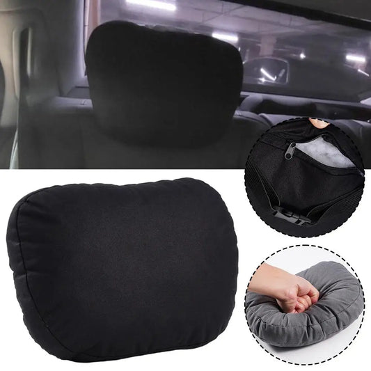 Universal Car Headrest Pillow Memory Foam Neck Adjustable Car Pillow Neck Rest Cushion Relieve Fatigue Car Interior Accessories