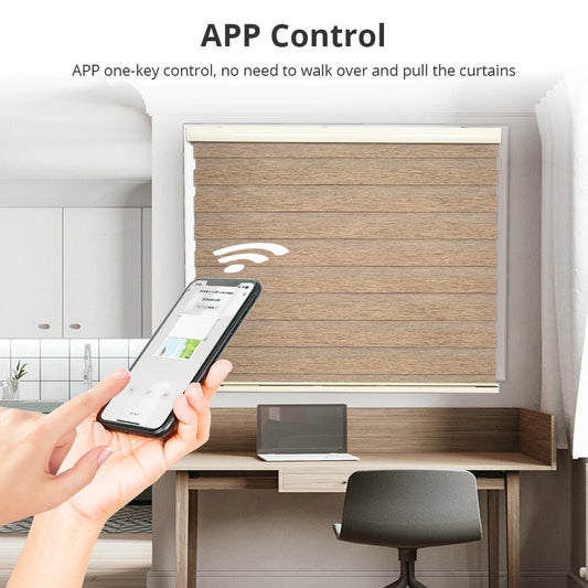 Zemismart WiFi Smart Electric Tubular Motor for 37mm Tube Works with Tuya Alexa Google Home Control Motorized Shutter Engine