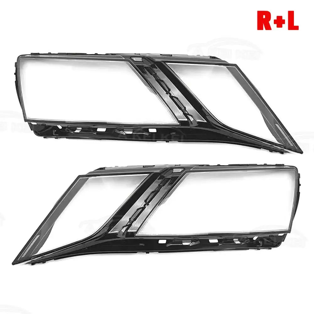 For Skoda Octavia 2018 2019 2020 Auto Headlight Lens Cover Shell Headlamp Lampshade Lamp cover Transparent Headlight Cover