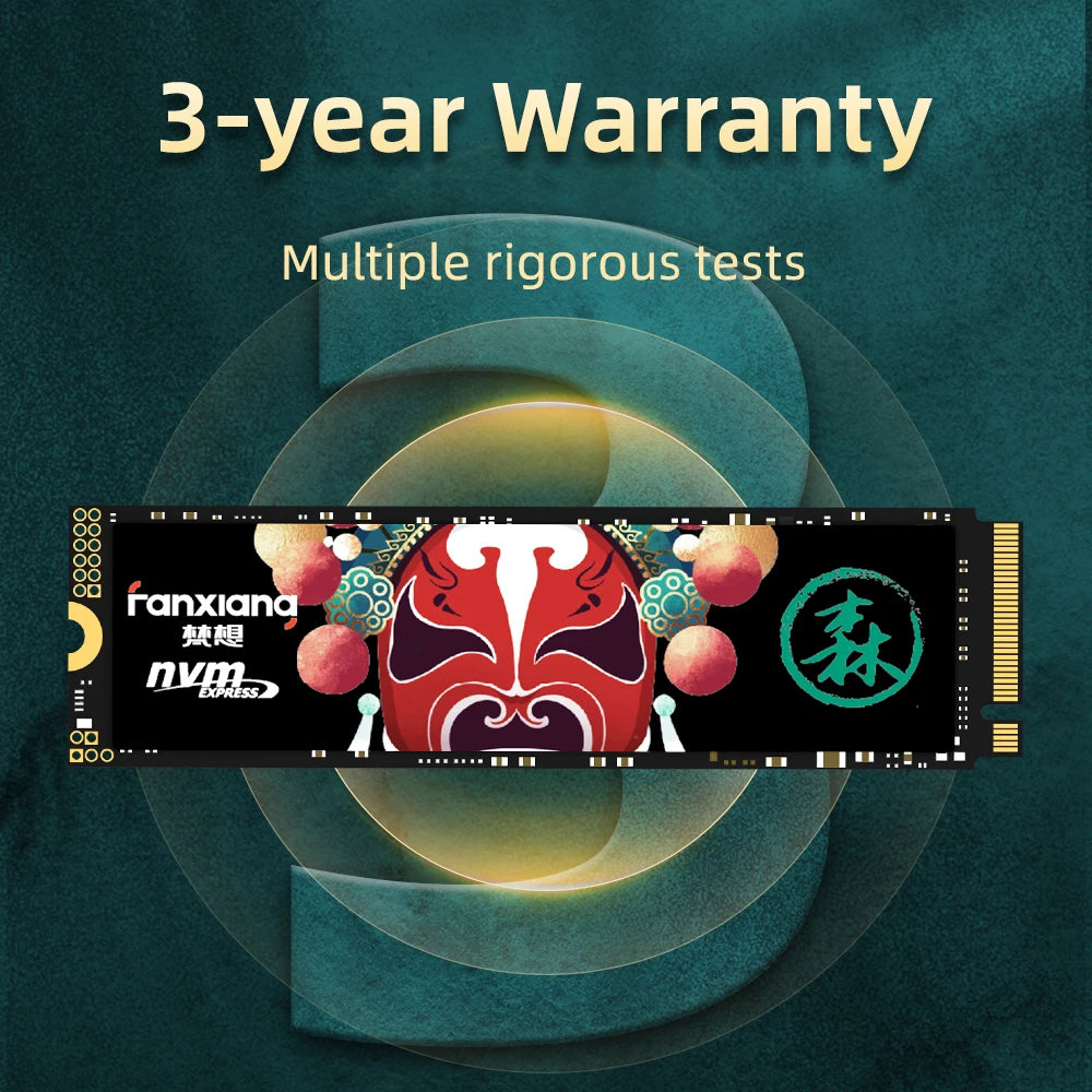 Fanxiang M.2 SSD Hard Disk 1TB 2TB 4TB 7400MB/s NVMe M2 SSD PCIe3.0/4.0 Internal Solid State Drive Local Delivery S500 Pro/S790