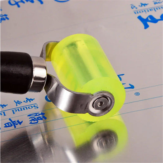 Car Soundproof Wheel Tire Patching Compaction Roller Wheel Automobile Audio Sound Insulation Cotton Roller Pushing Wheel Tool