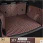 Leather Car Trunk Mat For Tesla Model 3 2019 Cargo Liner Accessories Interior Boot