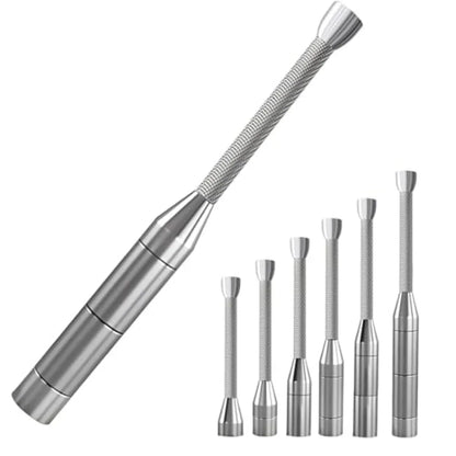 Adjustable Macebell - 6-in-1 premium steel indian club for Full Body, Shoulder, and Forearm strength training - ideal for Fitnes