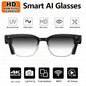 New 4K Glasses AI Smart Glasses With 8MP Camera Video Recording Translation Smart Sunglasses Bluetooth Call Music Play Men Women