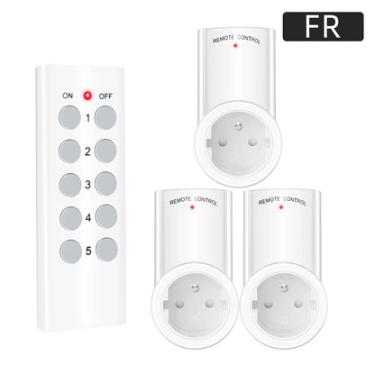 Smart Socket RF 433mhz Wireless Remote Control Outlet Adaptor Wall Electrical Switch Home Lamp For Smart Home EU UK US FR Plug