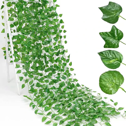 1/2m Artificial Vine Simulated Flower Artificial Flowers Home Decor Greenery Party Wedding Supplies Outdoor Decorations