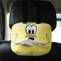 Cartoon Car Tissue Box Cute Plush Animals Napkin Paper Holder Portable Auto Armrest Box Tissue Paper Storage Case Car Decoration