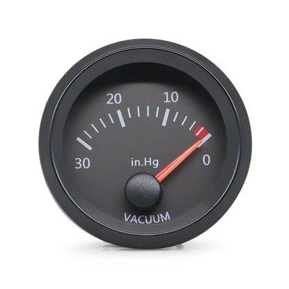 52MM Gauge 12V Water Temp Oil Temp Gauge Oil Press Fuel Volts Gauge Air Fuel Ratio Boost Exhaust Temp Meter Black Face Gauge
