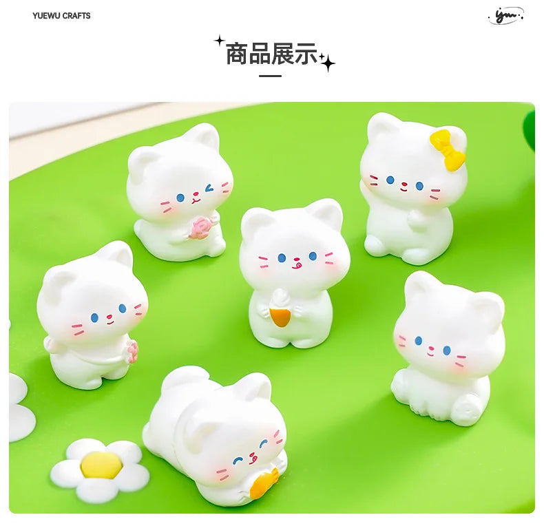 Miniatures Cute Ornament Model Home Car Decoration  Figurines Crafts Toys Resin Mini Landscape Home Accessories Supplies Gifts