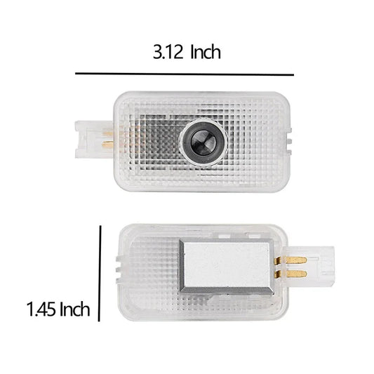 2pcs Car Door Welcome Light Auto LED Projector Decorative Lamp for Subaru XV Forester Outback Impreza Legacy Tribeca Accessoires