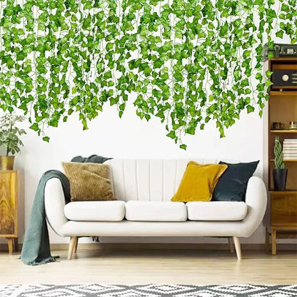 1/2m Artificial Vine Simulated Flower Artificial Flowers Home Decor Greenery Party Wedding Supplies Outdoor Decorations