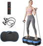 Calorie Tracking Vibration Plate Power Machine 120 Adjustable Speed Levels Whole Body Fitness Massager Home Gym Muscle Toning