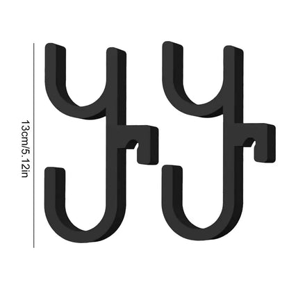 Car Umbrella Hanging Hook 2Pcs/set Space-Saving Car Internal Umbrella Storage Organizer For Trunk Automotive SUV Truck