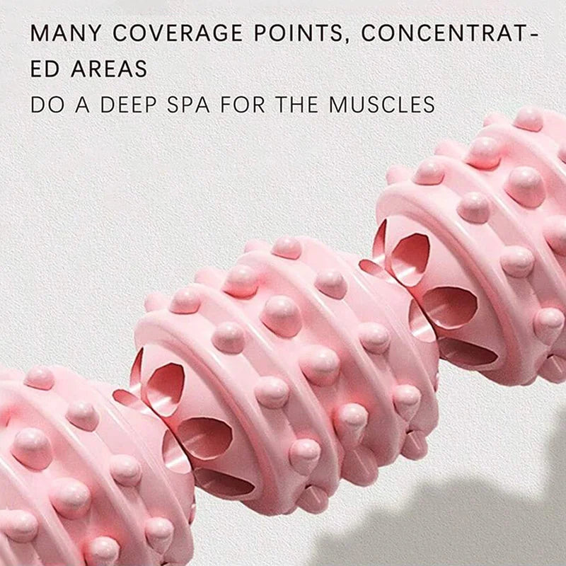 Muscle Roller Stick Handheld Fascia Tool, Body Roller for Muscles Deep Tissue, Massage Stick Roller for Shin Splints, Back,Thigh