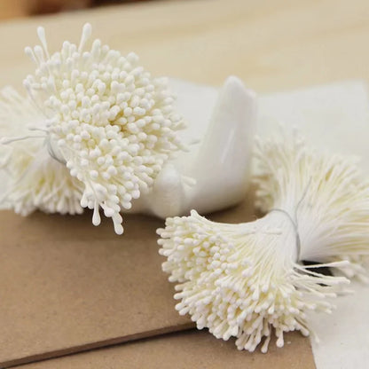 400/800pcs Flowers Stamen 55mm DIY Artificial Flowers Wreath For Wedding Party Home Decor Flower Core Stamen Flower Accessories