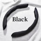 2026 Suede Universal 38CM Car Steering Wheel Booster Cover Non-Slip Auto Interior Steer Protector Decoration Accessories-Brown