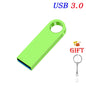 USB 3.0 Flash Drive Mini Metal Pen Dirve Memory Stick Storage Device Cle USB Stick Pendrive USB3.0 128GB 64GB 32GB 16GB 8GB 4GB