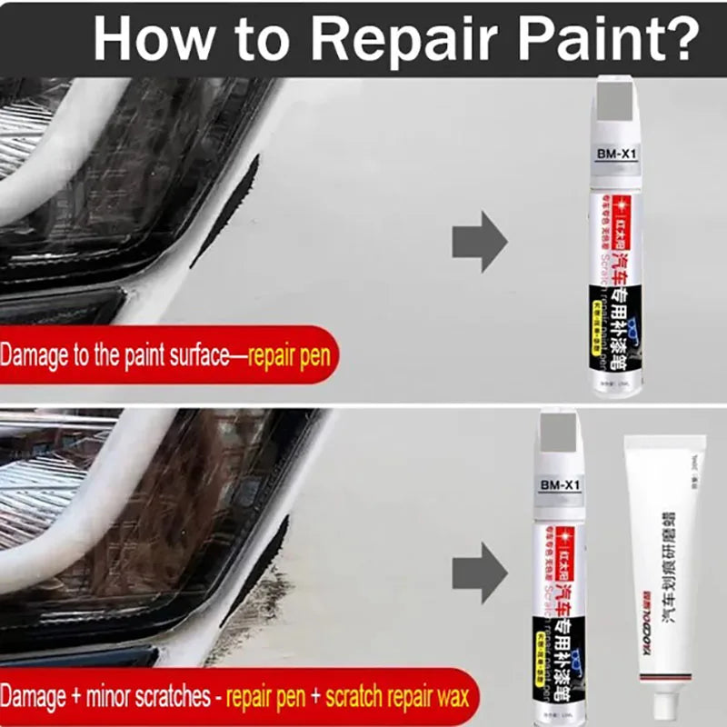 Car Paint Pen Scratch Repair Touch-Up Paint Pen for GAC Motor EMKOO Paint Scratch Remover Car Paint Care Accessories