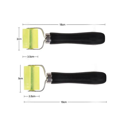 Car Soundproof Wheel Tire Patching Compaction Roller Wheel Automobile Audio Sound Insulation Cotton Roller Pushing Wheel Tool