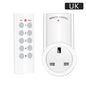 Smart Socket RF 433mhz Wireless Remote Control Outlet Adaptor Wall Electrical Switch Home Lamp For Smart Home EU UK US FR Plug