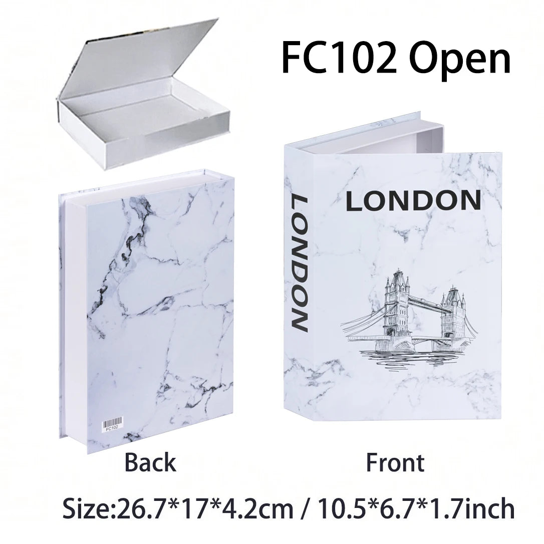 Luxury Fake Books Home Decoration Accessories for Living Room Fashion Fake Book Storage Box Simple Nordic Coffee Table Books