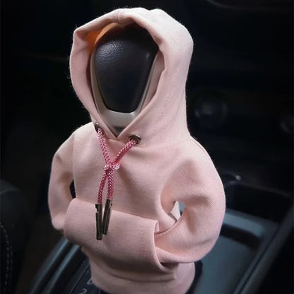 Gear Shift Hoodie, Gear Shift Cover, Universal Car Shift Knob Hoodie, Mini Hoodie for Car, Automotive Interior Cute Gadgets