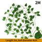 1/2m Artificial Vine Simulated Flower Artificial Flowers Home Decor Greenery Party Wedding Supplies Outdoor Decorations