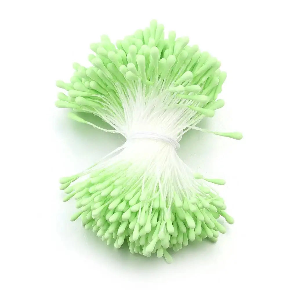400/800pcs Flowers Stamen 55mm DIY Artificial Flowers Wreath For Wedding Party Home Decor Flower Core Stamen Flower Accessories