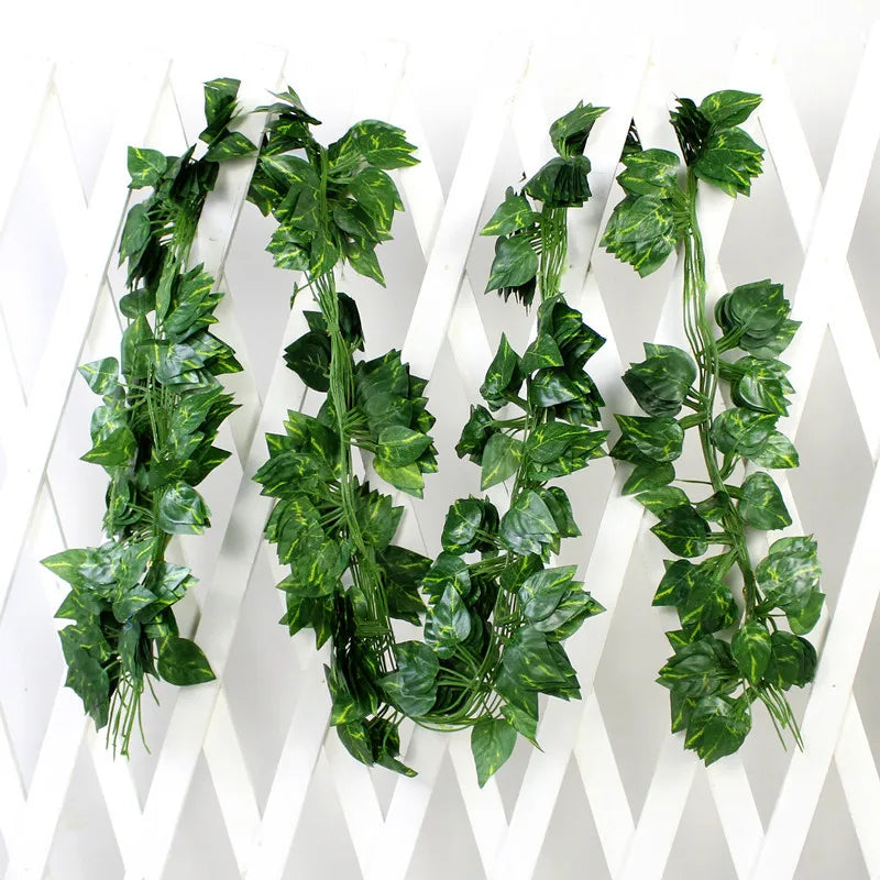 1/2m Artificial Vine Simulated Flower Artificial Flowers Home Decor Greenery Party Wedding Supplies Outdoor Decorations