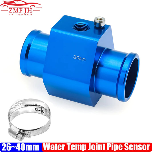 2026 Car Water Temp Gauge Radiator Temperature Water Temp Joint Pipe Sensor 40mm 38mm 36mm 34mm 32mm 30mm 28mm Hose Adapter