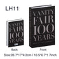 Luxury Fake Books Home Decoration Accessories for Living Room Fashion Fake Book Storage Box Simple Nordic Coffee Table Books