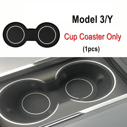 for Tesla Model Y Juniper 2025 2026 Car Floor Mats Cargo Liner Trunk Mats Backrest Kick Pads Protection Car Interior Accessories