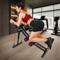 GIKPAL Foldable Ab Machine Ab Workout Equipment for Home Gym,Core & Abdominal Trainer Fitness Equipment Max 440lbs LCD Display