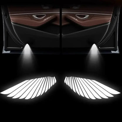 2Pcs Led Logo Car Door Welcome Light For Patrol Y62 2010-2021 Auto Accessories Laser Projector Emblem Shadow Car Light