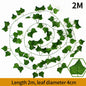 1/2m Artificial Vine Simulated Flower Artificial Flowers Home Decor Greenery Party Wedding Supplies Outdoor Decorations