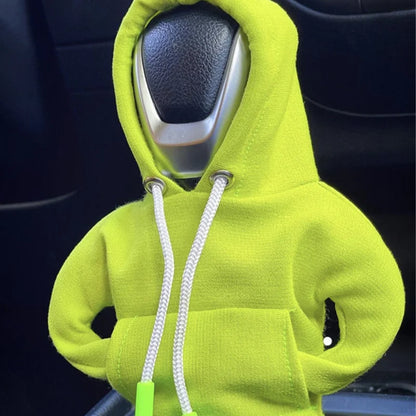 Gear Shift Hoodie, Gear Shift Cover, Universal Car Shift Knob Hoodie, Mini Hoodie for Car, Automotive Interior Cute Gadgets