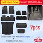 for Tesla Model Y Juniper 2025 2026 Car Floor Mats Cargo Liner Trunk Mats Backrest Kick Pads Protection Car Interior Accessories