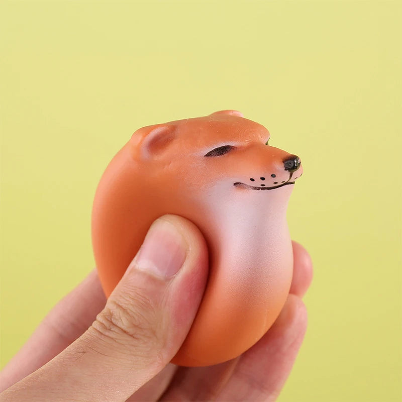 Shibako Dog Egg Creative Shiba Inu Realistic Egg Shape Desk Decor Dog & Egg Union Decorations For Home Offices Fun Gifts
