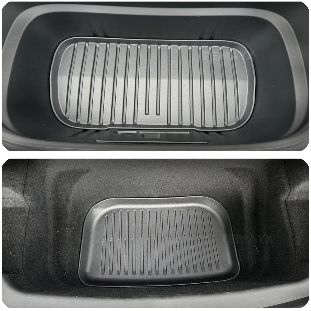 for Tesla Model Y Juniper 2025 2026 Car Floor Mats Cargo Liner Trunk Mats Backrest Kick Pads Protection Car Interior Accessories