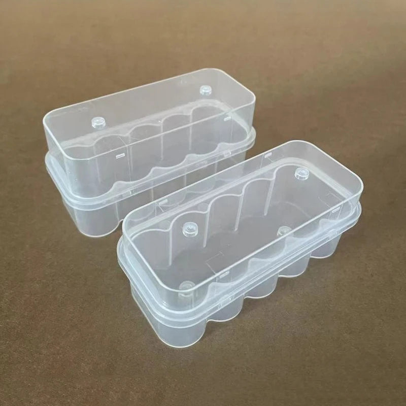 3ML Vial Storage Case Peptide Vial Case Clear Microtube Storage Box Foldable Freezer Tube Box Home Supplies Peptide Case