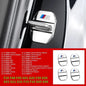 4PCS Car Door Lock Cover Carbon Fibre Stikcer Case Car Accessories For BMW E46 E90 E60 F10 E39 F30 E36 F20 E87 E90 E70 E91 E30