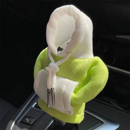 Gear Shift Hoodie, Gear Shift Cover, Universal Car Shift Knob Hoodie, Mini Hoodie for Car, Automotive Interior Cute Gadgets