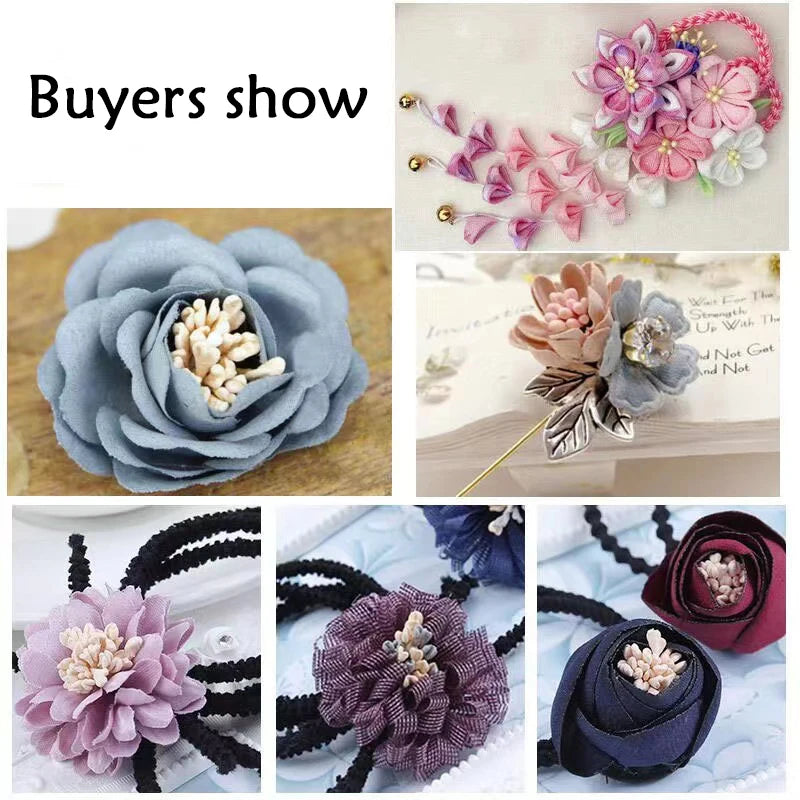 400/800pcs Flowers Stamen 55mm DIY Artificial Flowers Wreath For Wedding Party Home Decor Flower Core Stamen Flower Accessories