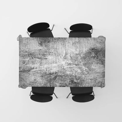 Modern Black Marble Print Tablecloth Home Decor Simple Dining Room Decoration Supplies New Arrival! (Size140*230cm)