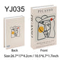 Luxury Fake Books Home Decoration Accessories for Living Room Fashion Fake Book Storage Box Simple Nordic Coffee Table Books