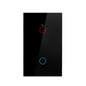 Tuya Smart Switches US Neutral Wire/No Neutral Wire Required 1/2/3/4 Gang Light WiFi Touch Switch Work with Alexa Google Home